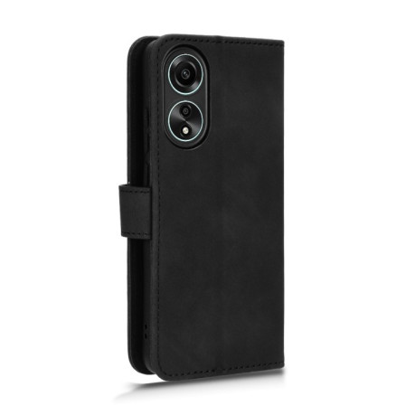 Чохол-книжка Skin Feel Magnetic для OPPO A58 4G - чорний