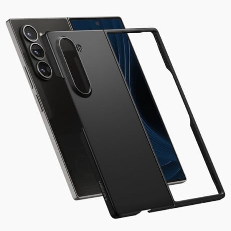 Оригинальный чехол Spigen AirSkin для Samsung Galaxy Fold 6 - Black