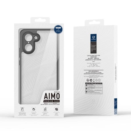 Чохол DUX DUCIS Aimo Series гібрид на OnePlus Nord CE5/Ace 5 Racing - чорний