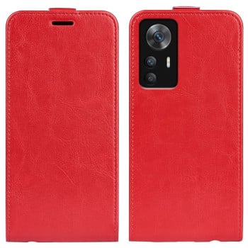 Фліп-чохол R64 Texture Single на Xiaomi 12T/12T Pro/Redmi K50 Ultra - червоний