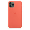 Силіконовий чохол Silicone Case Clementine (Orange) на iPhone 11 Pro-преміальна якість