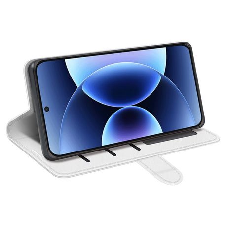 Чохол-книжка R64 Texture Single для Xiaomi 17 Pro — білий