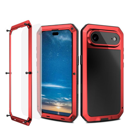 Протиударний чохол Shockproof IP54 Life Waterproof для iPhone Air - червоний