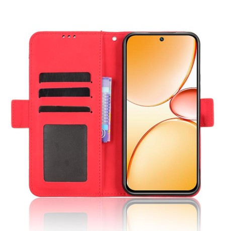 Чохол-книжка Skin Feel Calf для Realme C85 Pro 4G — червоний