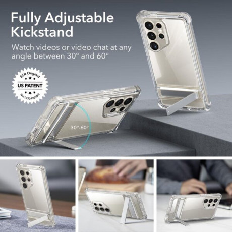 Оригинальный чехол ESR Armor Kickstand для Samsung Galaxy S24 Ultra -  Transparent