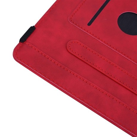 Чохол-книжка Calf Pattern Design Embossed для Xiaomi Mi Pad 5/5 Pro - червоний