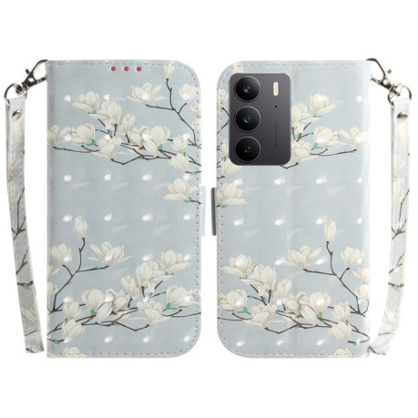 Чохол-книжка 3D Painting для Realme C75 - Magnolia