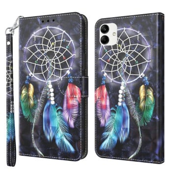 Чехол-книжка 3D Painting для Samsung Galaxy A04 3D - Colorful Dreamcatcher