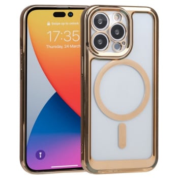 Протиударний чохол Classic Electroplating (Magsafe) для iPhone 14 Pro Max - золотий