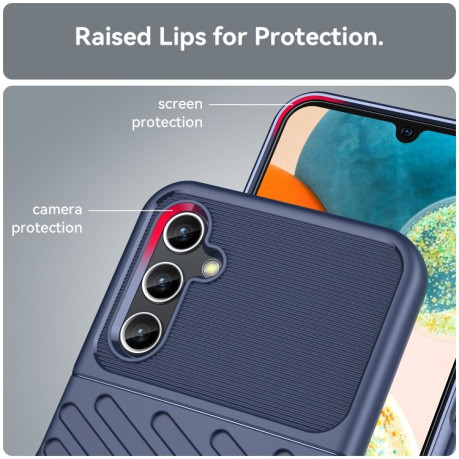 Противоударный чехол Thunderbolt на Samsung Galaxy A14 5G - синий