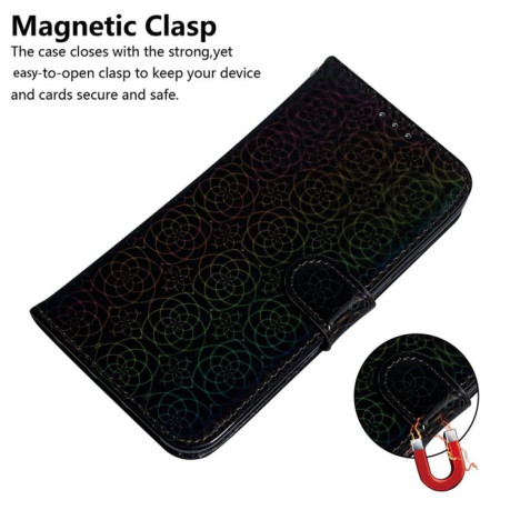 Чохол-книжка Solid Color Colorful на Xiaomi Redmi Note 14 4G 164.84mm - чорний