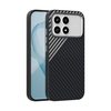 Ультратонкий чохол ABEEL C Carbon Fiber Series 6D Micro Relief MagSafe для Xiaomi Redmi K90/Poco F8 Pro — чорний/сірий