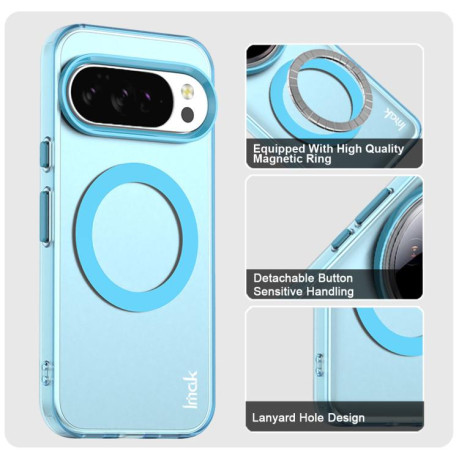Протиударний чохол IMAK Candy Series Shockproof MagSafe для Google Pixel 10 Pro XL - синій