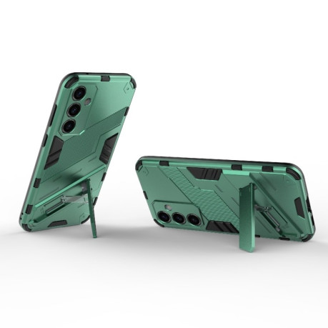 Противоударный чехол Punk Armor для Samsung Galaxy S23 FE 5G - зеленый