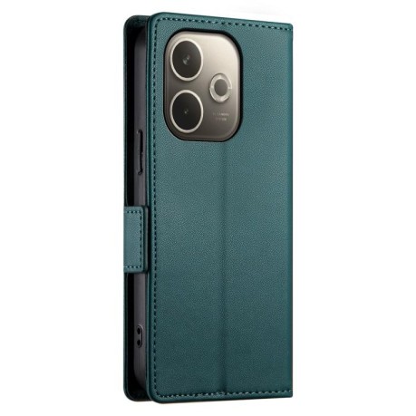 Чохол-книжка Side Buckle Magnetic Frosted Leather для OPPO A5 PRO 5G - зелений