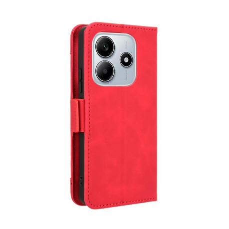 Чохол-книжка Skin Feel Calf на Xiaomi Redmi Note 14 4G Global - червоний