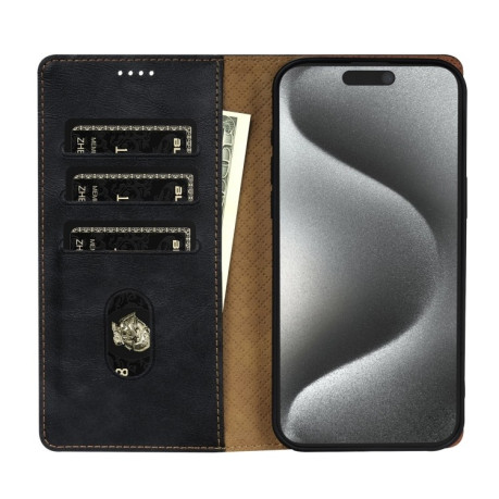 Чехол-книжка NBEKUS CSJ-P1 Solid Color Leather на iPhone 16e - черный