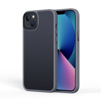 Протиударний чохол Frosted Back Shockproof для iPhone 15 - сірий