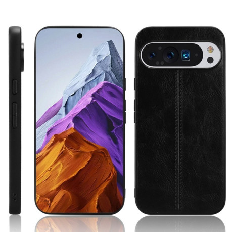 Ударозащитный чехол Sewing Cow Pattern  для Google Pixel 9 Pro - черный