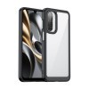 Противоударный чехол Colorful Acrylic Series для Samsung Galaxy A17 5G - черный
