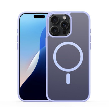Чохол DUX DUCIS Yind Series MagSafe TPU Hybrid PC на iPhone 16 Pro - фіолетовий