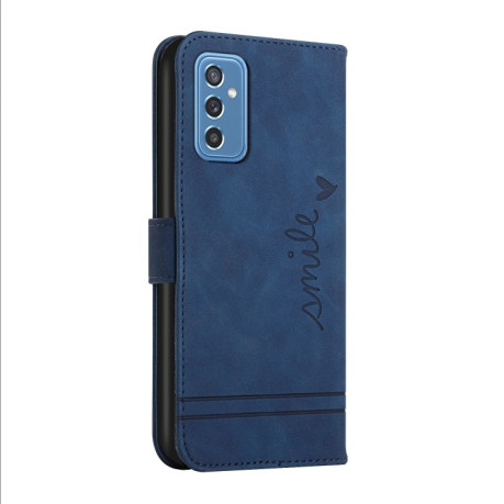 Чохол-книжка Retro Skin Feel Amile Samsung Galaxy M52 5G - синій