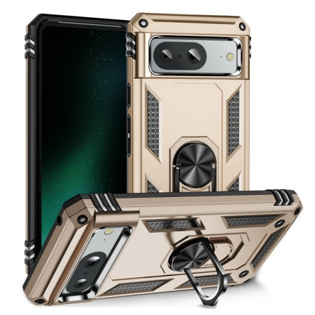 Противоударный чехол HMC 360 Degree Rotating Holder на Google Pixel 8a - золотой