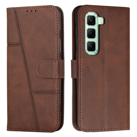 Чохол-книжка Stitching Calf Texture для Infinix Hot 50 Pro+ 4G - коричневий