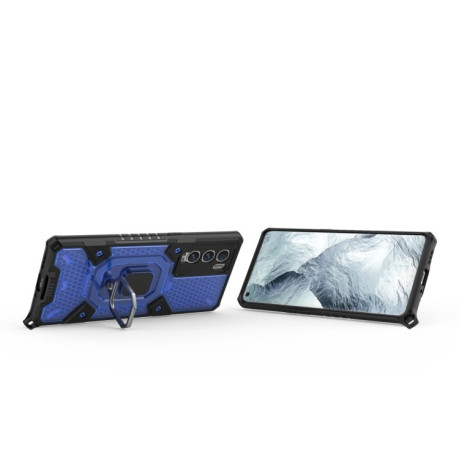 Противоударный чехол Space для Realme Realme GT/ GT Neo 2T  - синий
