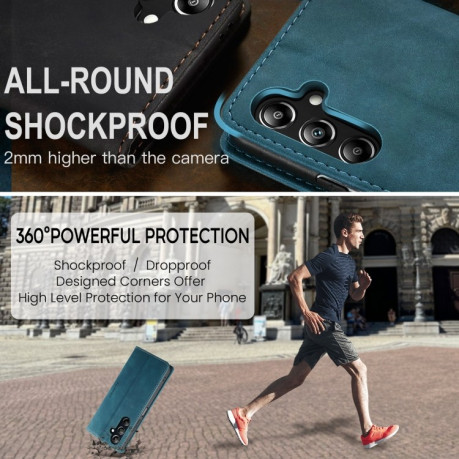 Чохол-книжка CaseMe-013 Multifunctional для Samsung Galaxy A16 5G - синій