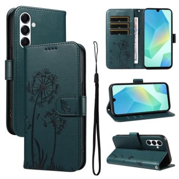 Чохол-книжка Dandelion Embossed Pattern Flip Leather  для Samsung Galaxy A26 5G - синій