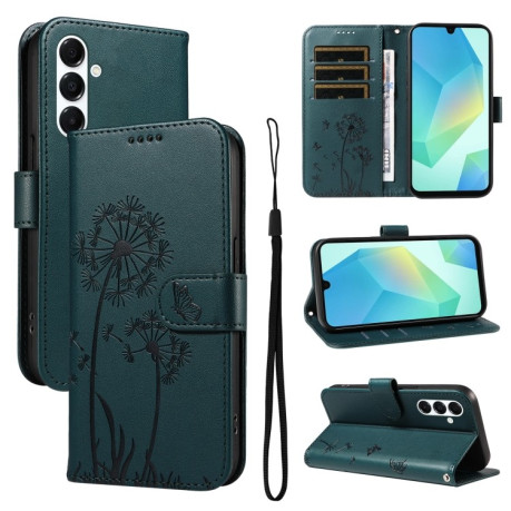 Чехол-книжка Dandelion Embossed Pattern Flip Leather для Samsung Galaxy A26 5G - синий