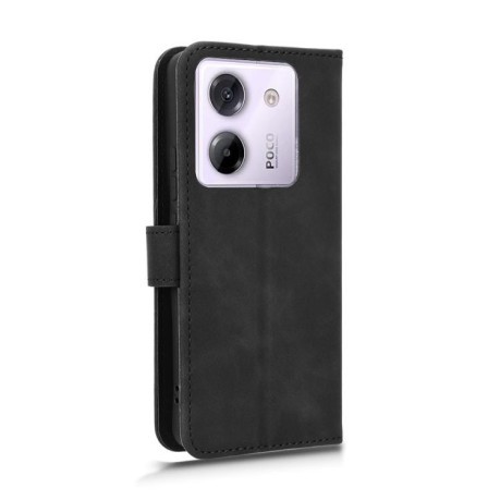 Чехол-книжка Retro Skin Feel Business Magnetic на Xiaomi Poco M7 Pro 5G - черный