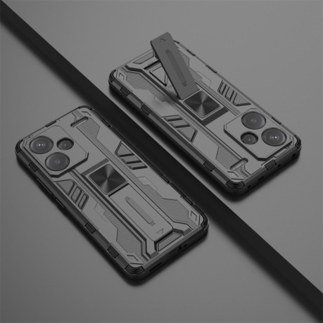 Противоударный чехол Supersonic для Redmi Note 13 Pro+ - черный