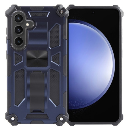 Противоударный чехол Magnetic Armor для Samsung Galaxy S24+ 5G - синий