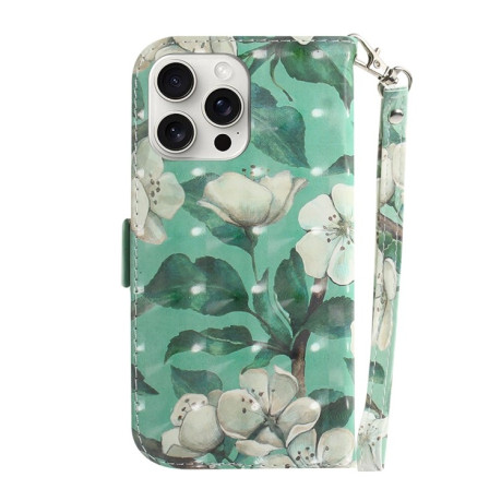 Чехол-книжка 3D Painting для  iPhone 16 Pro Max - Flower