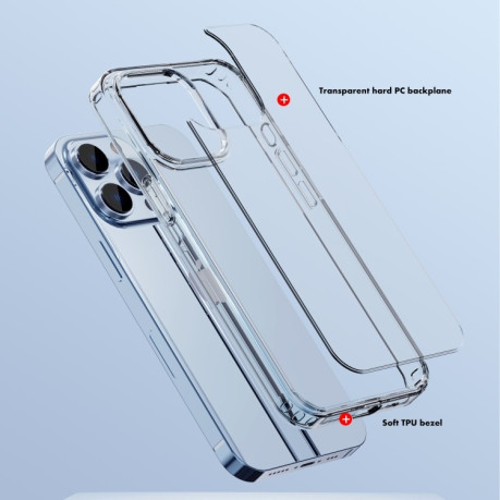 Противоударный чехол iPAKY для iPhone 14 Pro Max - прозрачный