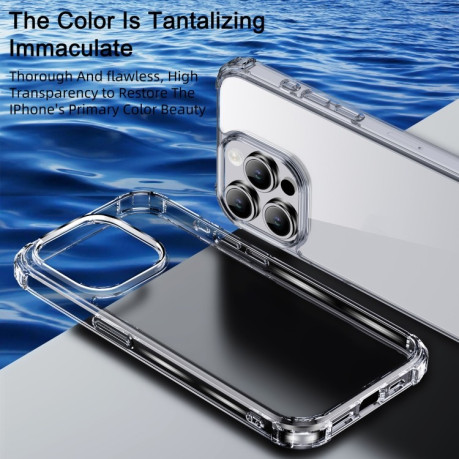 Протиударний чохол iPAKY Crystal Clear Series для iPhone 15 Pro Max - прозорий