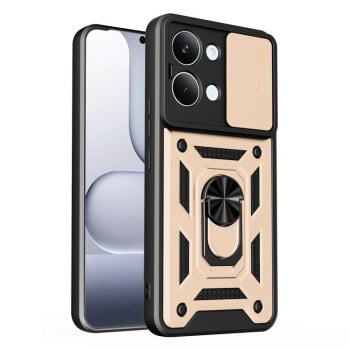 Протиударний чохол Sliding Camshield для Xiaomi Poco X8 Pro Max 5G — золотий