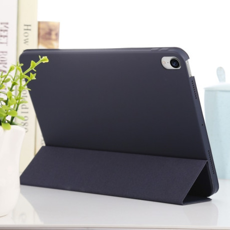 Чехол-книжка 3-fold Solid Smart для iPad mini 6 - темно-синий