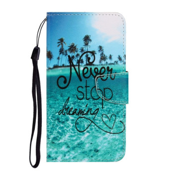 Чохол-книжка Colored Drawing на Xiaomi Redmi Note 11 Pro 5G (China)/11 Pro+ - Blue Coconut Grove