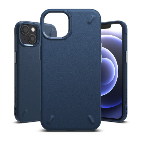 Оригинальный чехол Ringke Onyx Durable на iPhone 14/13 - navy blue