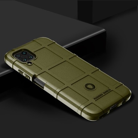 Противоударный чехол HMT Full Coverage на Realme C11 - армейский зеленый