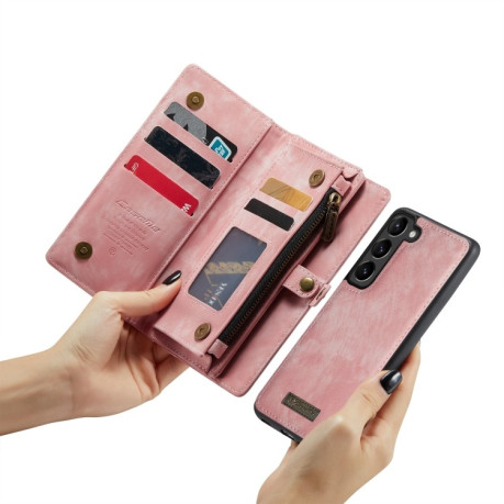 Чохол-гаманець CaseMe 008 Series на Samsung Galaxy S23 5G - рожевий