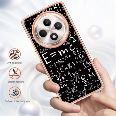 Противоударный чехол Electroplating IMD для OPPO Reno12 F/12 FS 5G - Equation