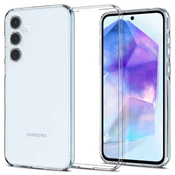 Оригінальний чохол Spigen Liquid Crystal Samsung Galaxy A55 5G - transparent