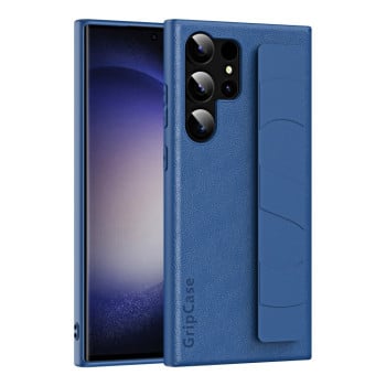 Чохол Skin Elastic Wrist Grip Back Cover на Samsung Galaxy S24 Ultra 5G - синій