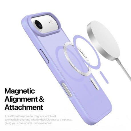 Чохол DUX DUCIS Yind Series із MagSafe гібрид на iPhone Air - фіолетовий