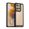 Протиударний чохол Colorful Acrylic Series для Motorola Edge 50 Neo - чорний