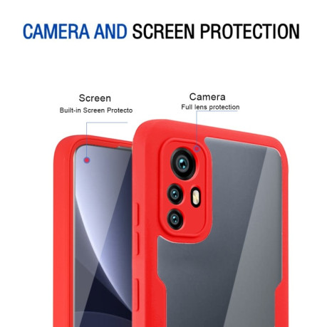 Двосторонній чохол Acrylic для Xiaomi 12 Pro 5G - червоний